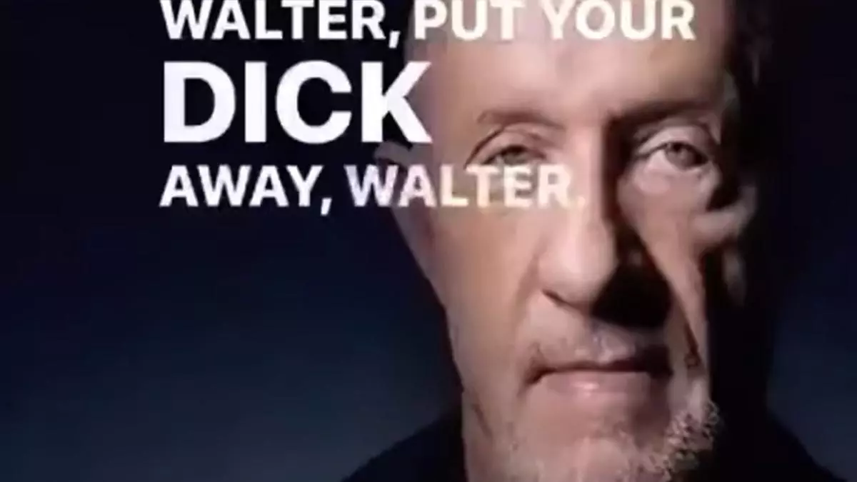 put your dick away walter meme image