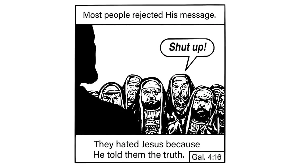 most people rejected his message meme image