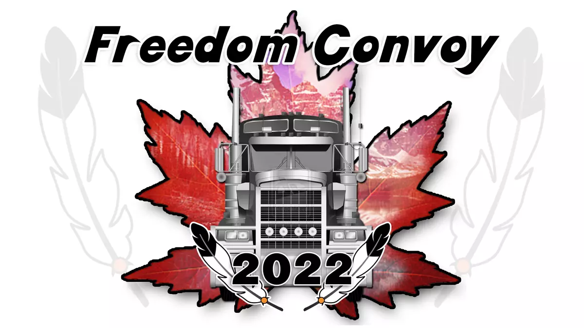 canadian freedom convoy convoi de la liberte meme image