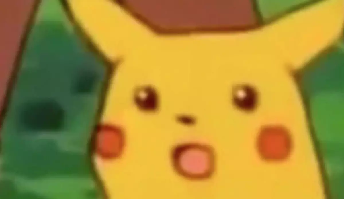 surprised pikachu meme image