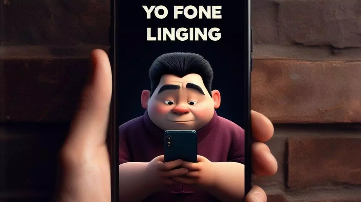 your phone linging ringtone meme image
