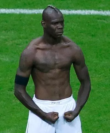 mario balotellis goal celebration meme image