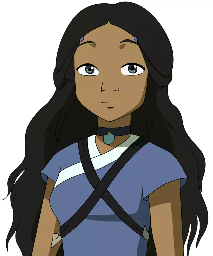 creepy katara meme image