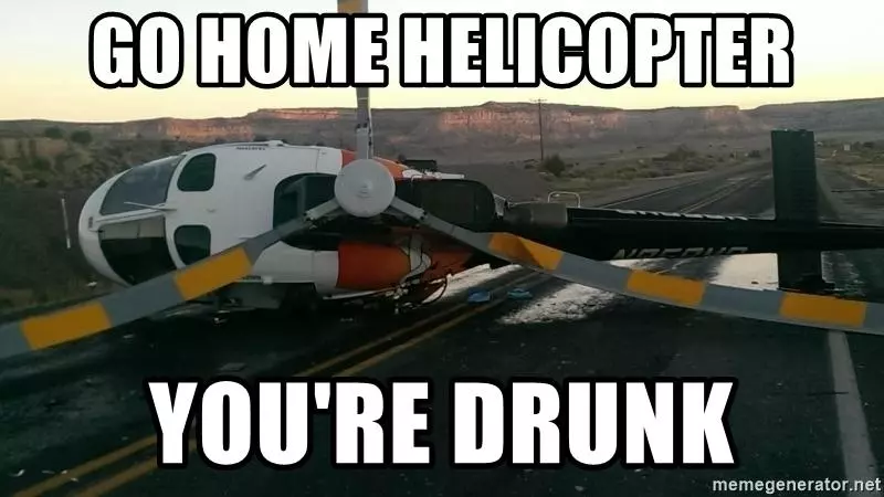 go home you are drunk meme image