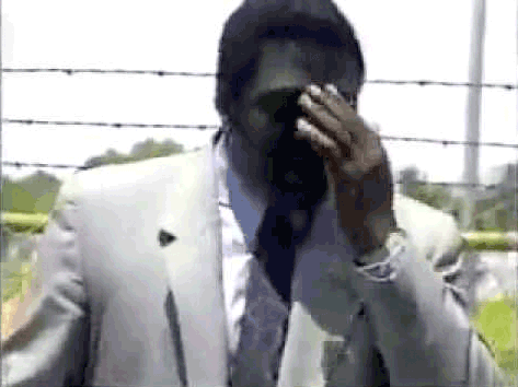 reporter goes ghetto in 3 seconds meme image