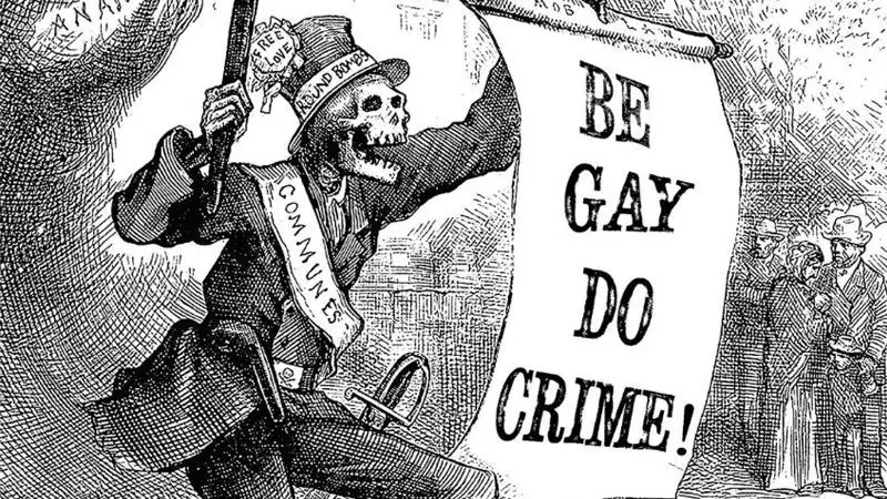 be gay do crime meme image