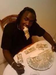 eating money