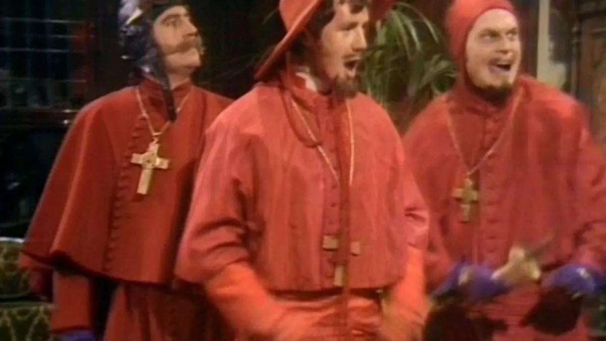 nobody expects the spanish inquisition meme image