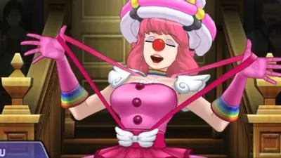 geiru toneido ace attorney clown girl