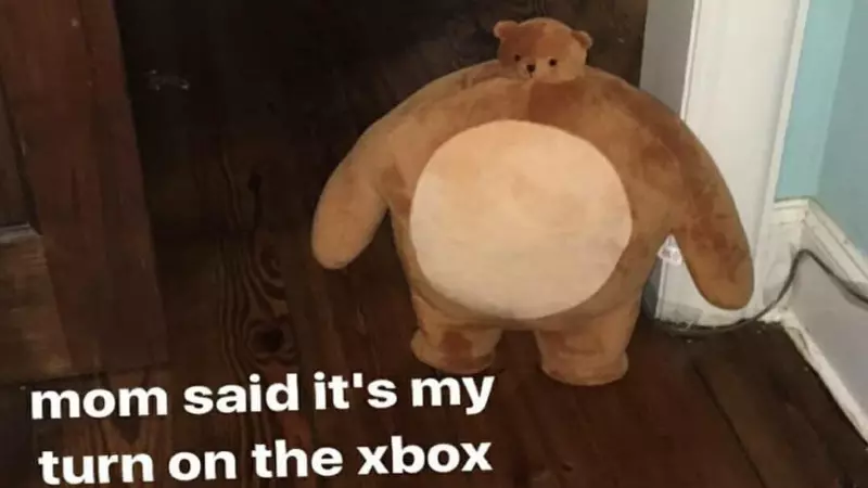 mom said its my turn on the xbox meme image