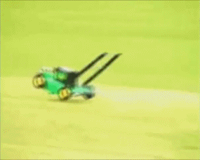 flying lawnmower meme image