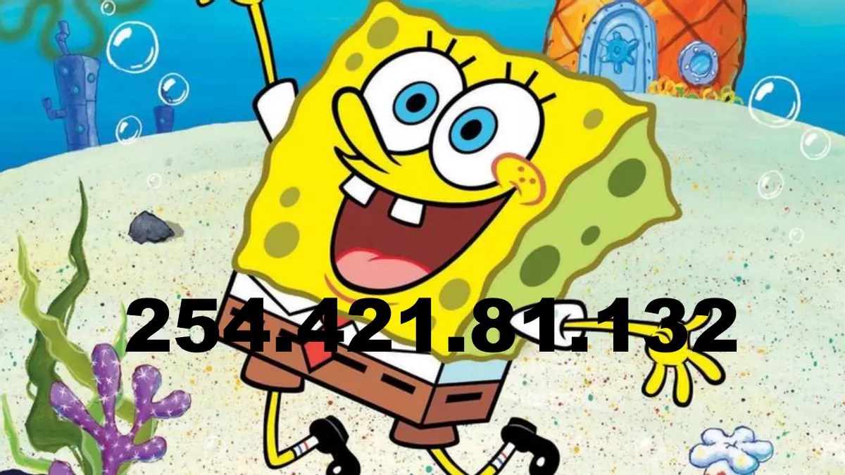 spongebob doxxing your ip address meme image