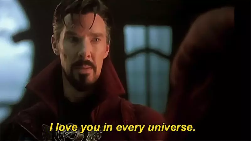 i love you in every universe meme image
