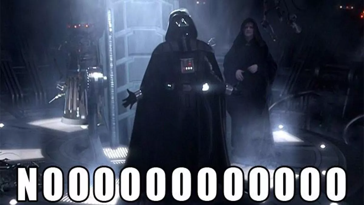 darth vaders noooo meme image