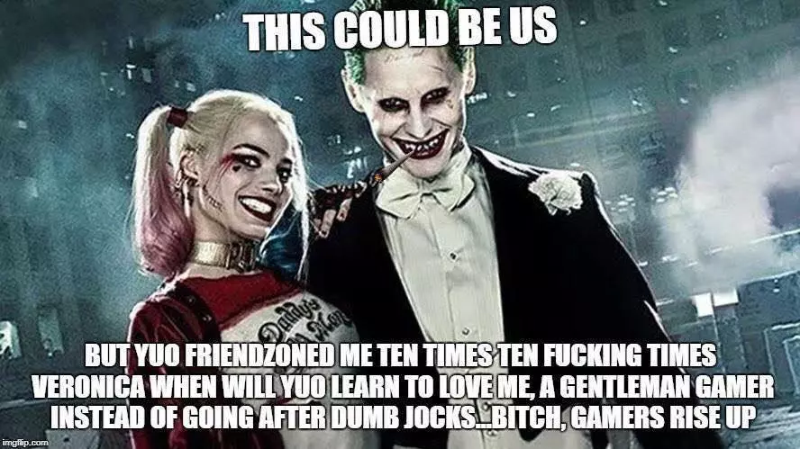 gamer joker gamers rise up we live in a society meme image