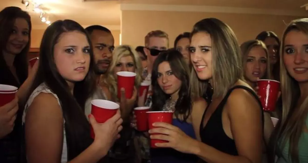 awkward party reaction meme image