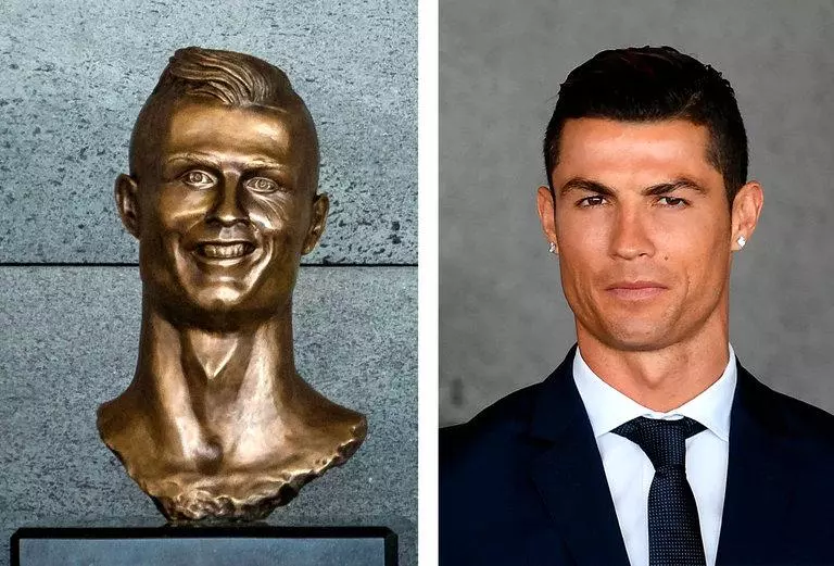 cristiano ronaldo bust meme image