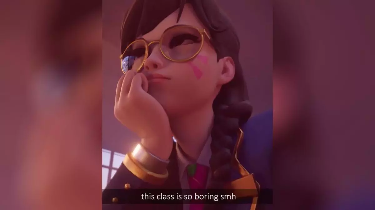 this class is so boring smh meme image