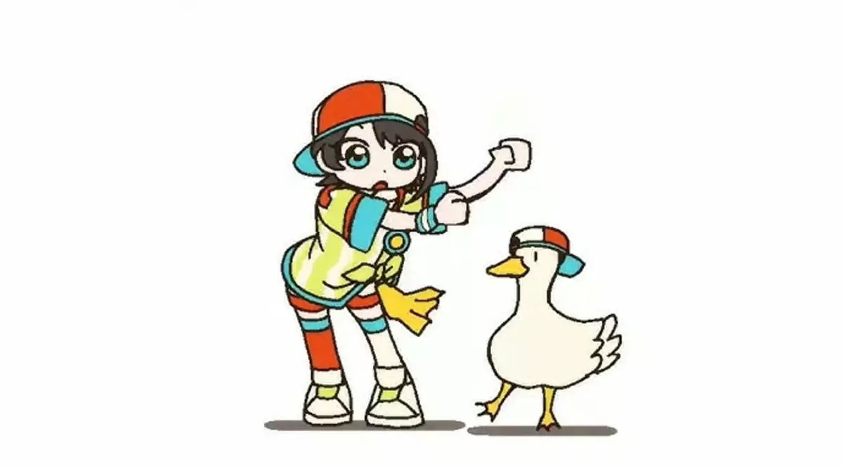 shuba duck dancing duck oozora subaru meme image