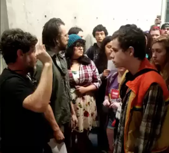 evergreen state college racism protests meme image