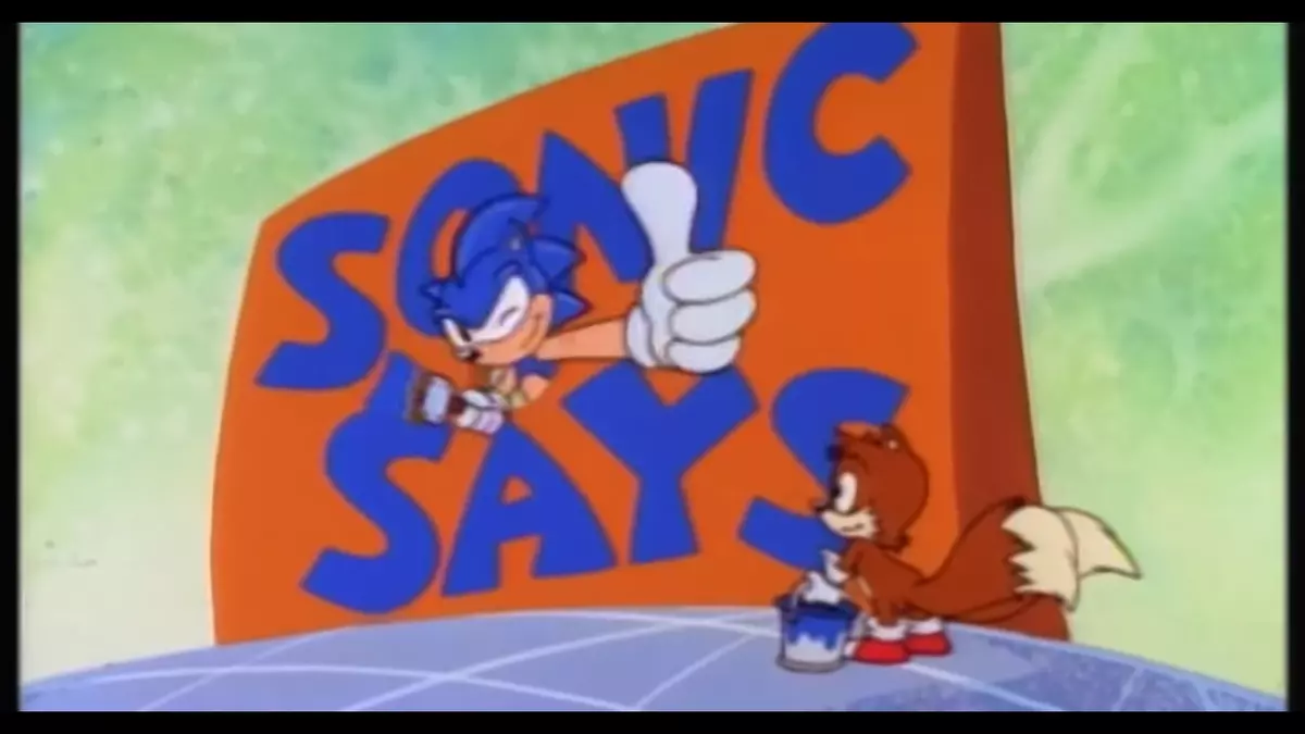 sonic says adventures of sonic the hedgehog meme image