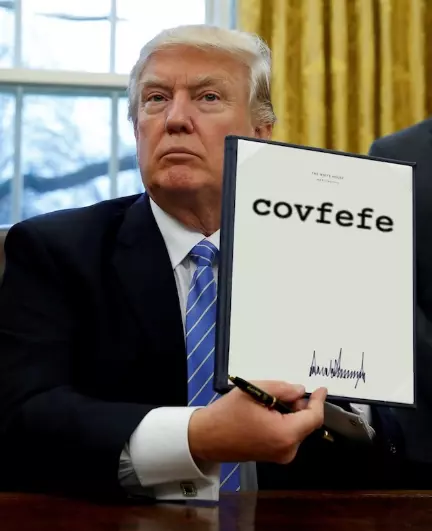 covfefe meme image