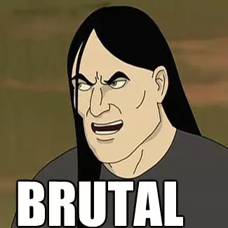 thats brutal meme image