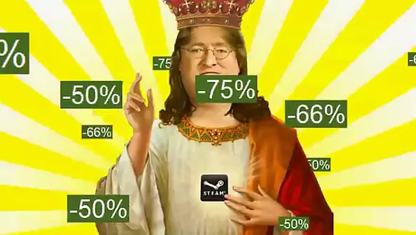 steam sales meme image