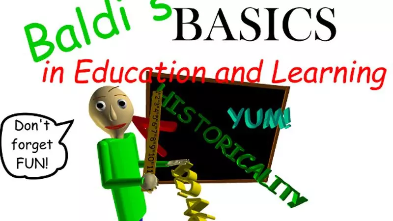 baldis basics in education and learning meme image