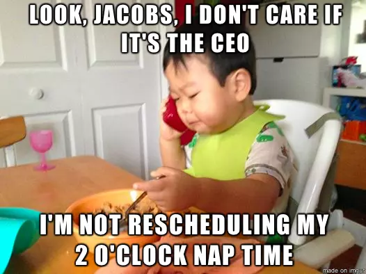 business baby meme image