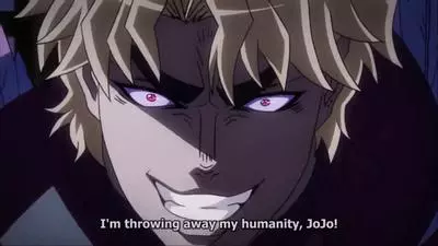 i reject my humanity jojo