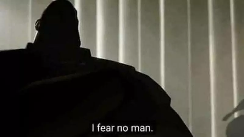 i fear no man meme image