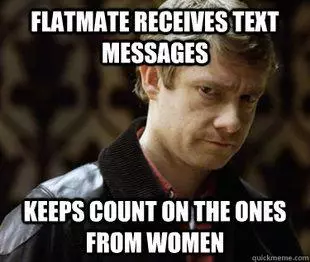 defensively heterosexual john watson meme image