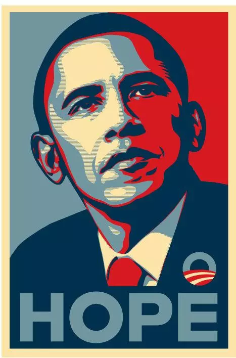 obama hope posters meme image