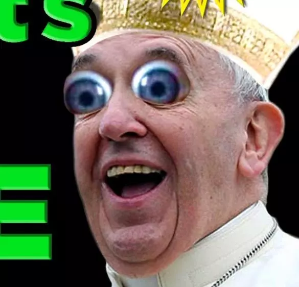 why i gave the pope undertale meme image