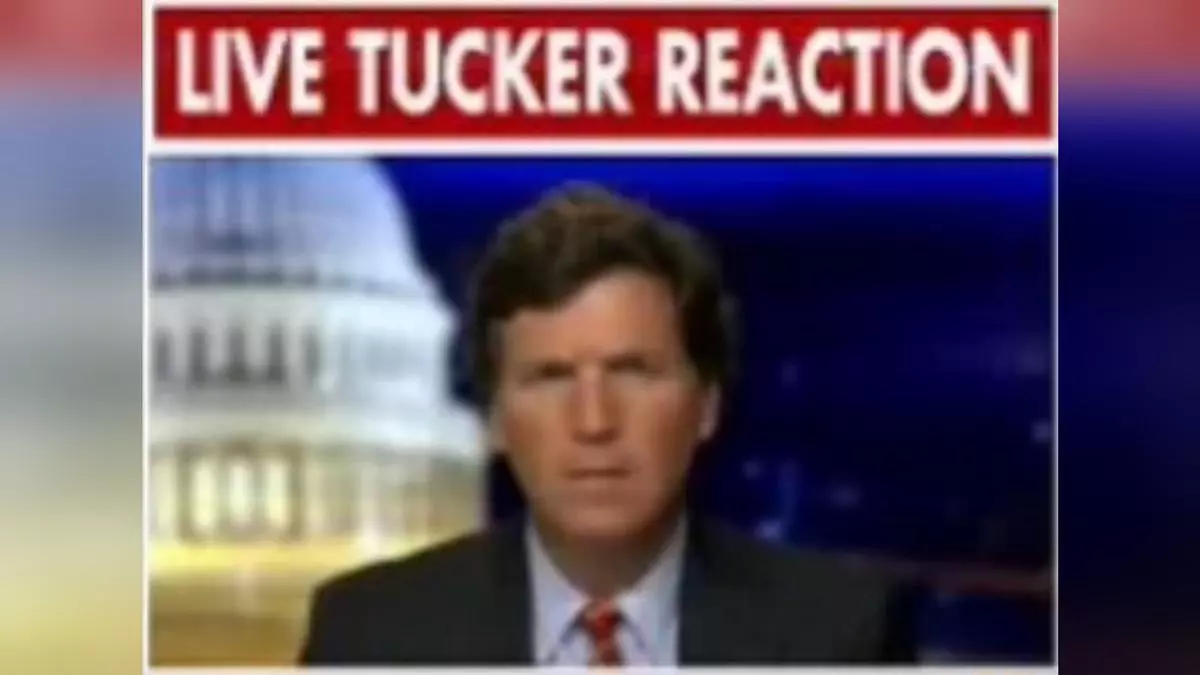 live tucker reaction meme image