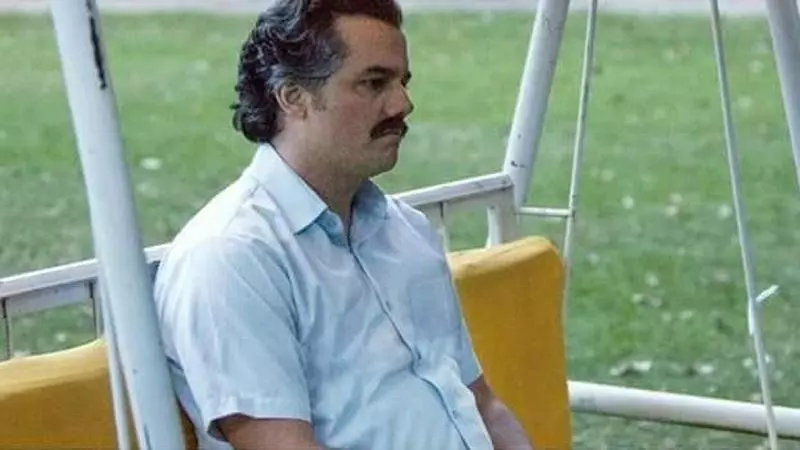 pablo escobar waiting meme image