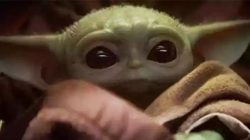 baby yoda grogu meme image