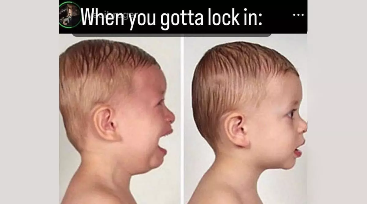 when you gotta lock in meme image