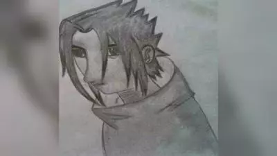 bad sasuke drawing