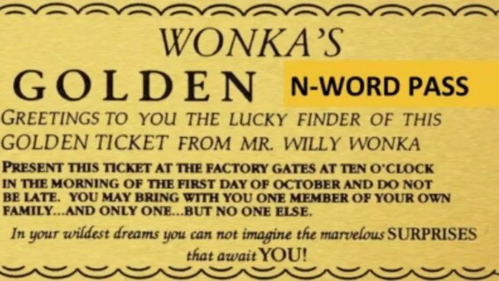 n word pass meme image