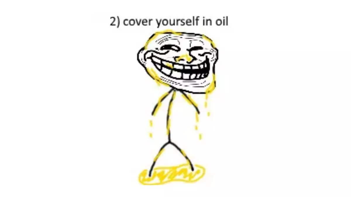 cover yourself in oil meme image