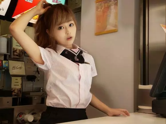 mcdonalds goddess wei han xu meme image