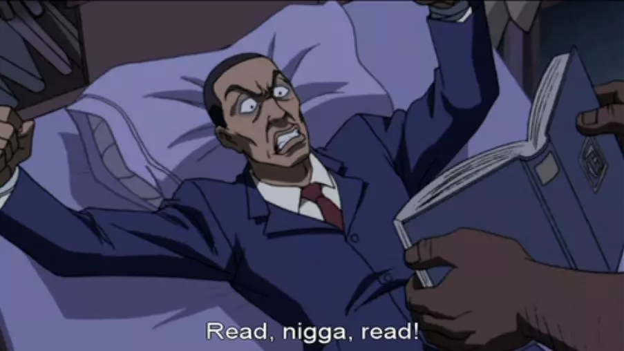 read nigga read meme image