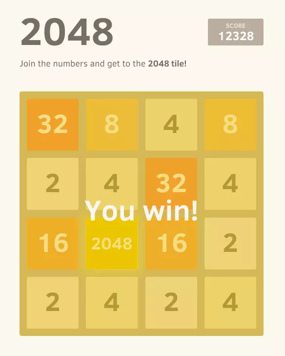 2048 game meme image