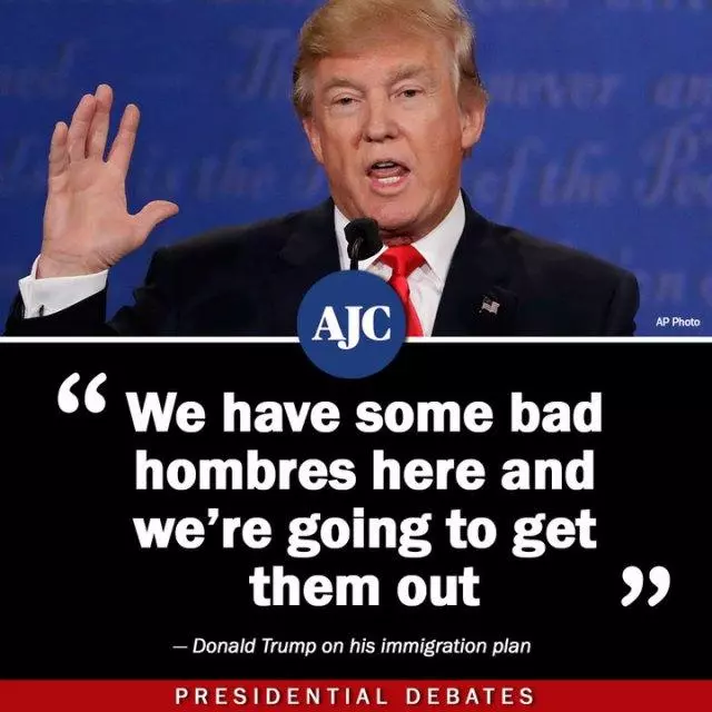 bad hombres meme image