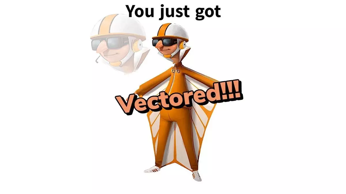 you just got vectored meme image