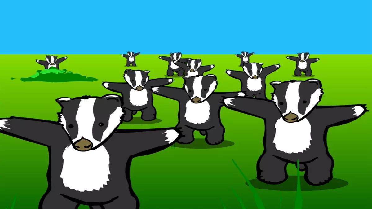 badger badger badger meme image