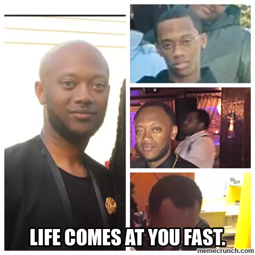 life comes at you fast meme image