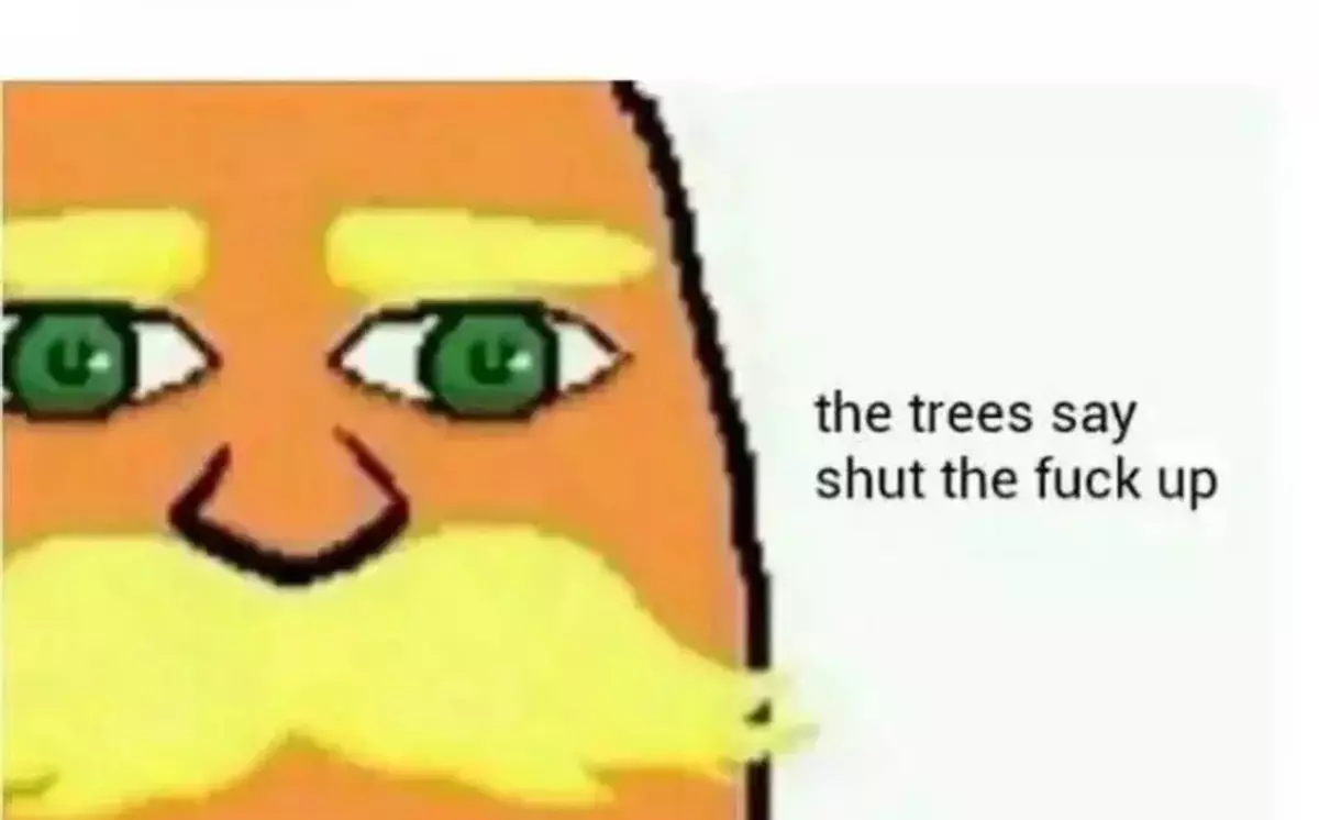 i am the lorax i speak for the trees meme image